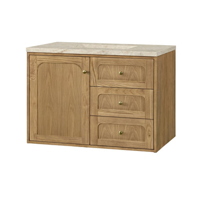 James Martin - Laurent 36" Single Vanity, Light Natural Oak, w/ 3 CM Tajnar Eclos Top - 545-V36-LNO-3TJR view 23
