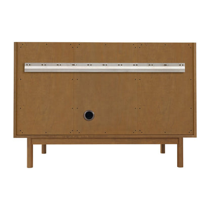 James Martin - Laurent 48" Single Vanity, Honey Oak w/ 3 CM Lime Delight Silestone Top - 545-V48-HNO-3LDL view 14