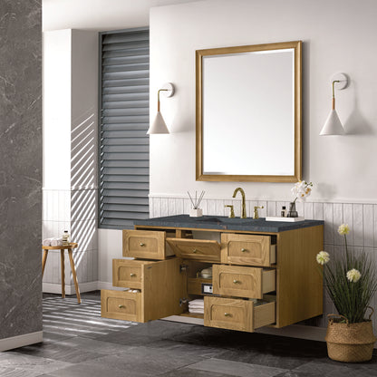 James Martin - Laurent 48" Single Vanity, Light Natural Oak w/ 3 CM Parisien Bleu Top - 545-V48-LNO-3PBL view 10