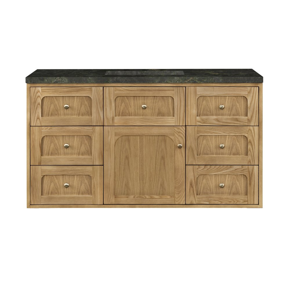 James Martin - Laurent 48" Single Vanity, Light Natural Oak, w/ 3 CM Phantome Eclos Top - 545-V48-LNO-3PHT view 4