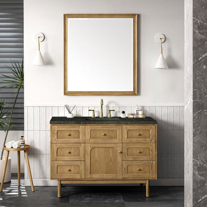 James Martin - Laurent 48" Single Vanity, Light Natural Oak, w/ 3 CM Phantome Eclos Top - 545-V48-LNO-3PHT view 7