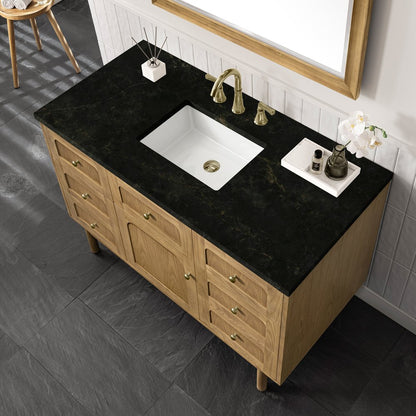 James Martin - Laurent 48" Single Vanity, Light Natural Oak, w/ 3 CM Phantome Eclos Top - 545-V48-LNO-3PHT view 14