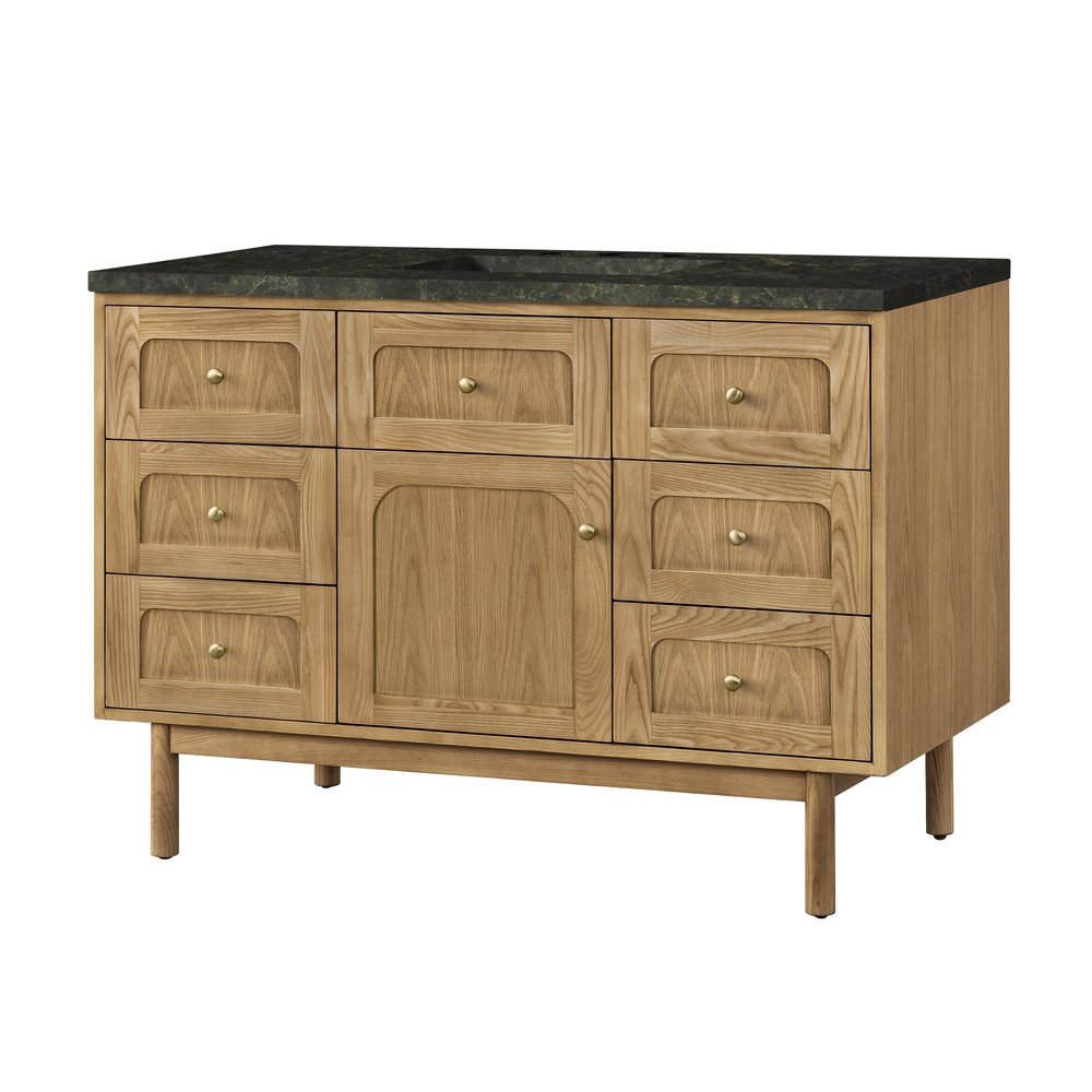 James Martin - Laurent 48" Single Vanity, Light Natural Oak, w/ 3 CM Phantome Eclos Top - 545-V48-LNO-3PHT view 19