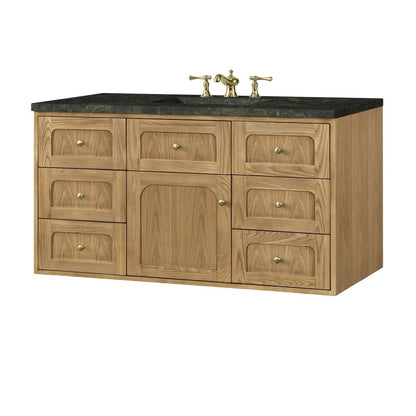 James Martin - Laurent 48" Single Vanity, Light Natural Oak, w/ 3 CM Phantome Eclos Top - 545-V48-LNO-3PHT view 20