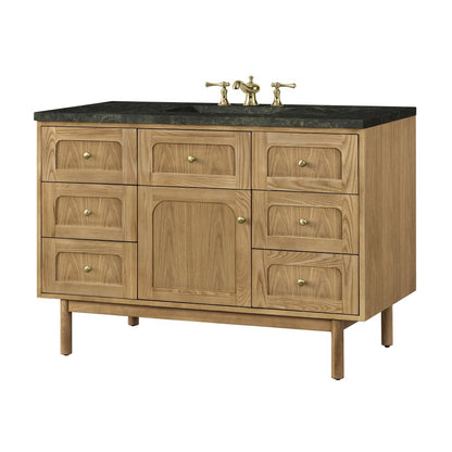James Martin - Laurent 48" Single Vanity, Light Natural Oak, w/ 3 CM Phantome Eclos Top - 545-V48-LNO-3PHT view 21