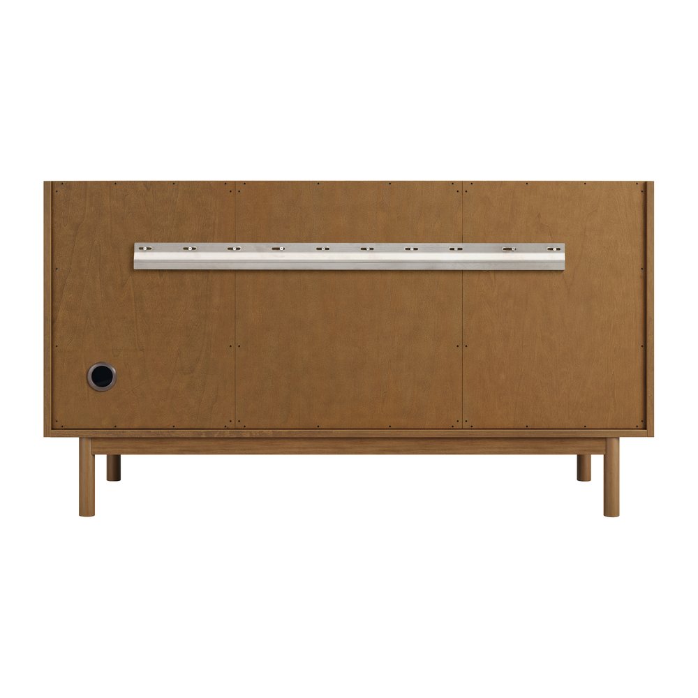 James Martin - Laurent 60" Double Vanity, Honey Oak w/ 3 CM Phantome Eclos Top - 545-V60D-HNO-3PHT view 14
