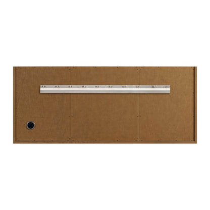 James Martin - Laurent 60" Double Vanity, Honey Oak w/ 3 CM Phantome Eclos Top - 545-V60D-HNO-3PHT view 15