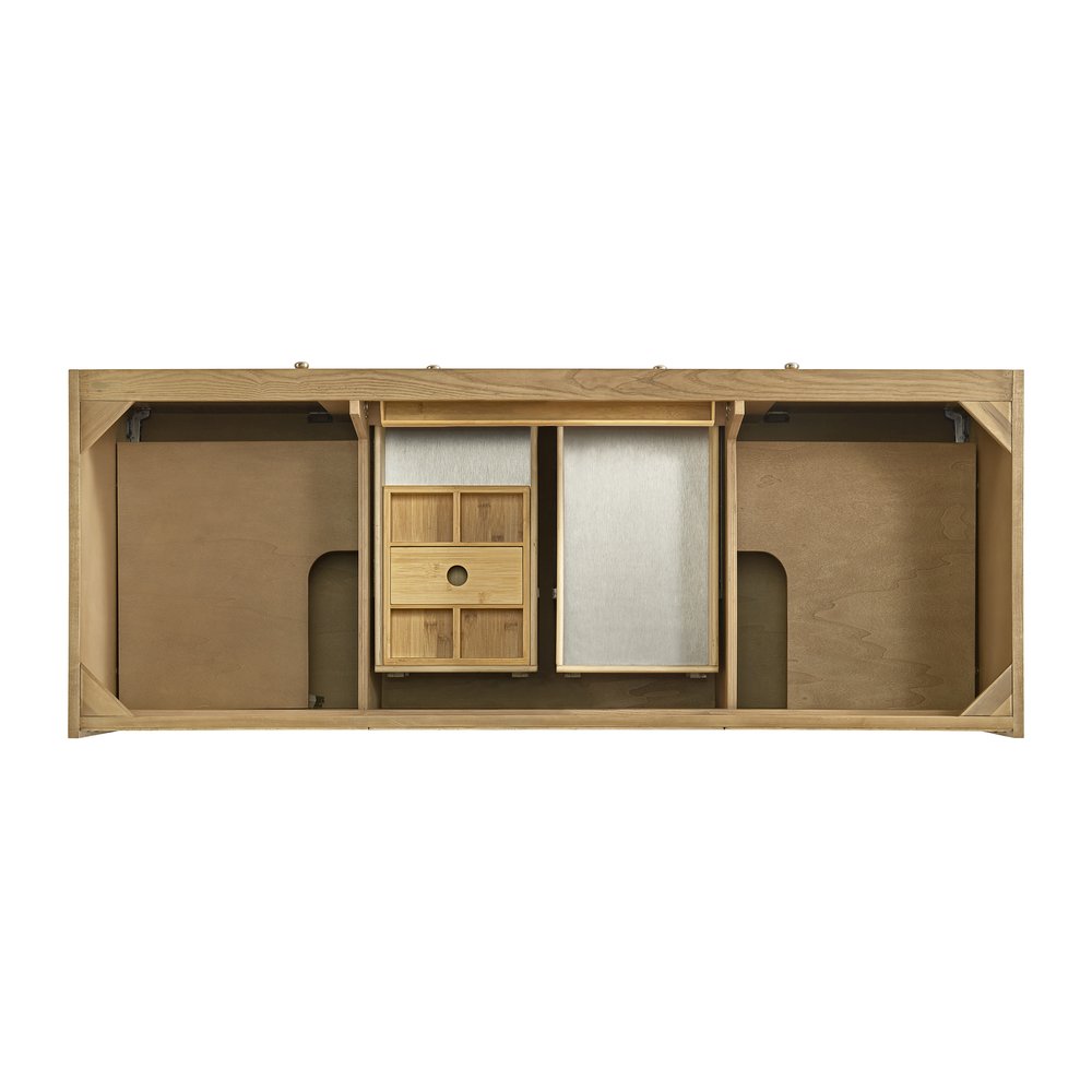 James Martin - Laurent 60" Double Vanity, Light Natural Oak - 545-V60D-M-LNO view 2