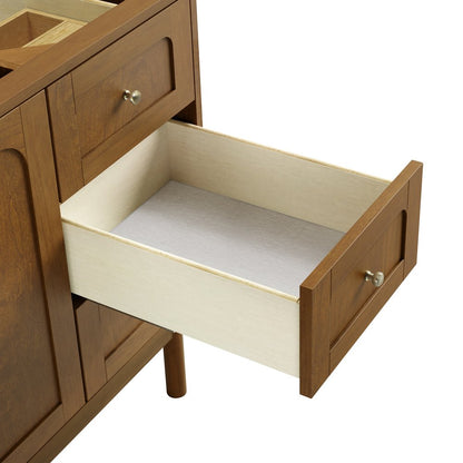 James Martin - Laurent 60" Single Vanity Cabinet, Honey Oak - 545-V60S-HNO view 12