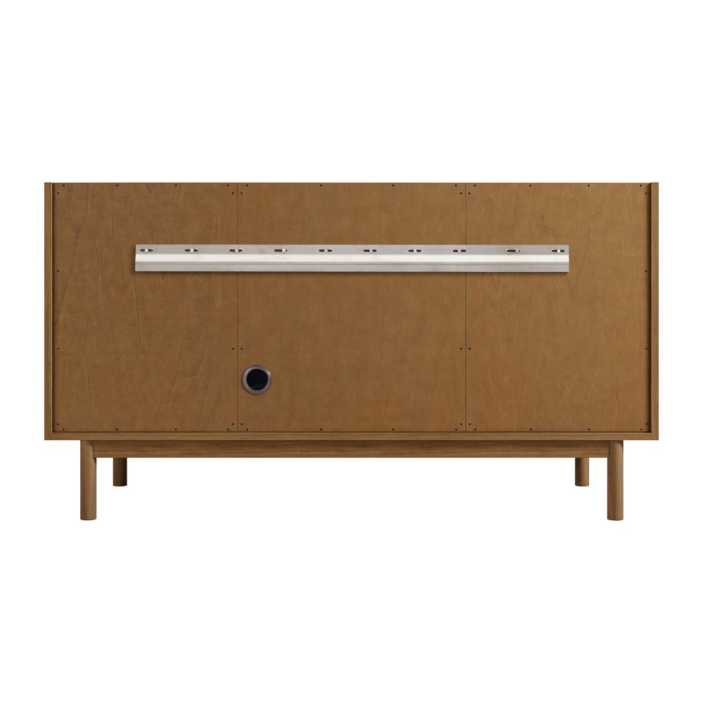 James Martin - Laurent 60" Single Vanity, Honey Oak w/ 3 CM Parisien Bleu Silestone Top w/FreePower Wireless Charger - 545-V60S-HNO-FPBL view 15