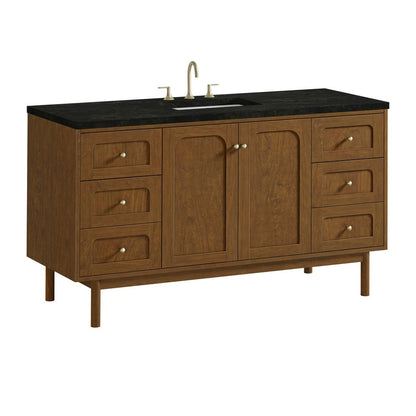 James Martin - Laurent 60" Single Vanity, Honey Oak w/ 3 CM Phantome Eclos Top - 545-V60S-HNO-3PHT view 16
