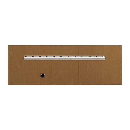 James Martin - Laurent 72" Double Vanity, Honey Oak w/ 3 CM Lime Delight Silestone Top - 545-V72-HNO-3LDL view 15