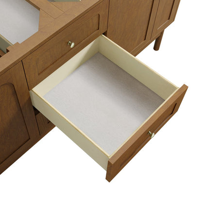 James Martin - Laurent 72" Double Vanity, Honey Oak w/ 3 CM Phantome Eclos Top - 545-V72-HNO-3PHT view 21