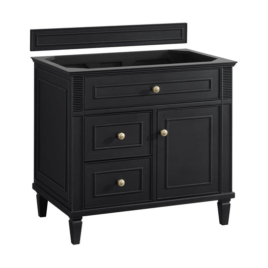 James Martin - Lorelai 36" Single Vanity, Black Onyx - 424-V36-BKO view 1