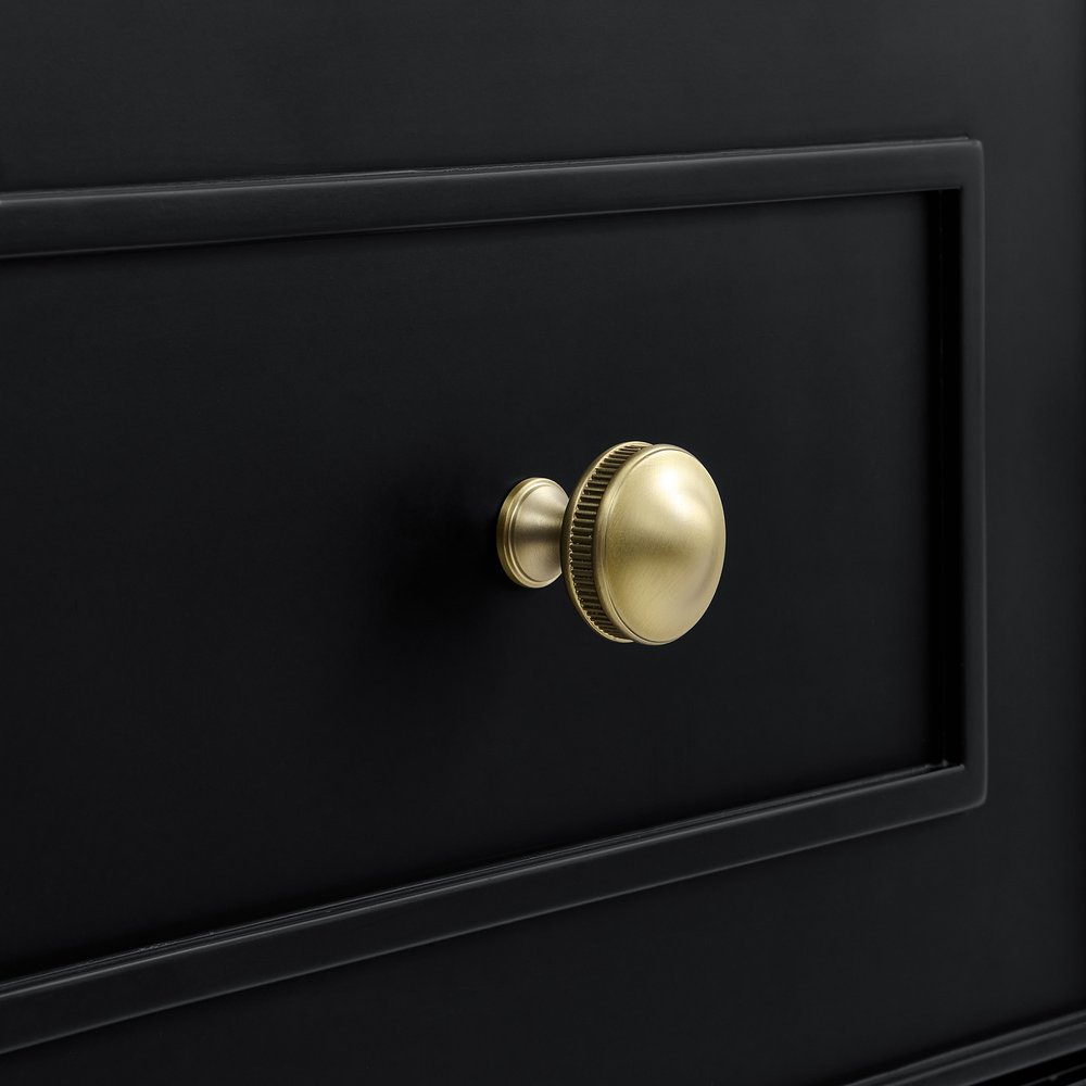 James Martin - Lorelai 36" Single Vanity, Black Onyx w/ 3 CM Charcoal Soapstone Silestone Top - 424-V36-BKO-3CSP view 11