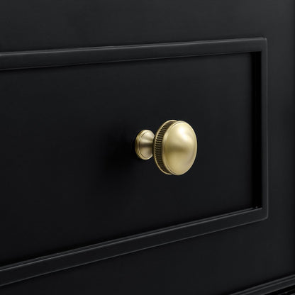 James Martin - Lorelai 36" Single Vanity, Black Onyx w/ 3 CM Charcoal Soapstone Silestone Top - 424-V36-BKO-3CSP view 11