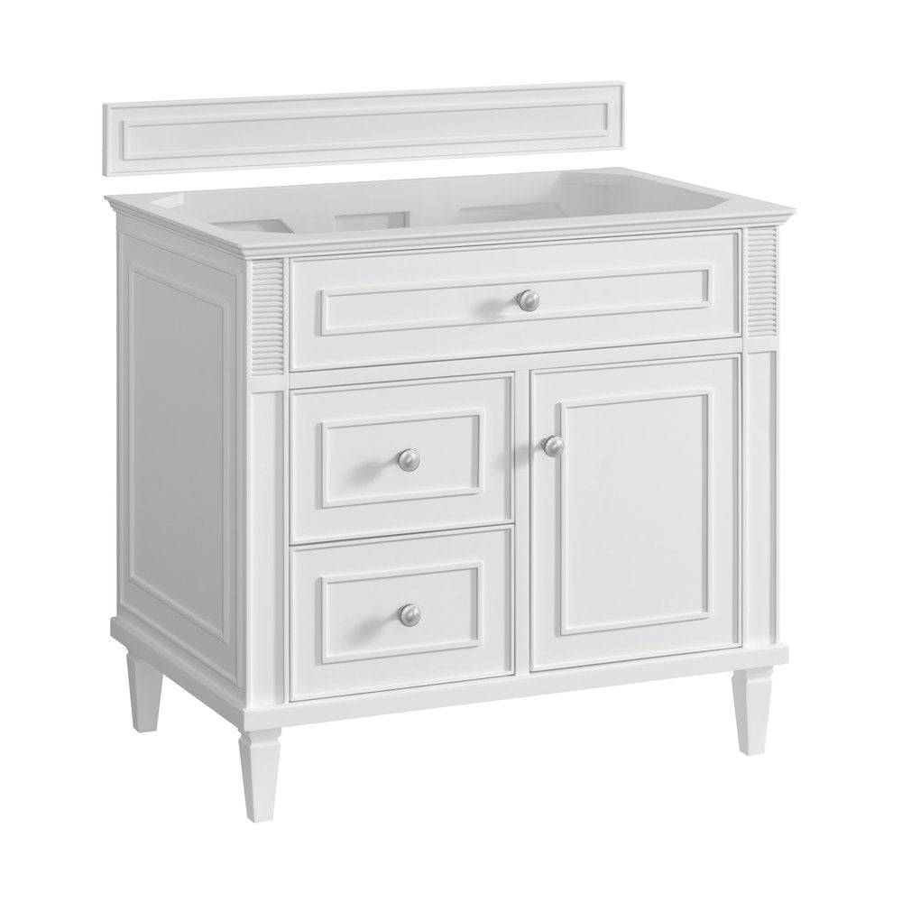 James Martin - Lorelai 36" Single Vanity, Bright White - 424-V36-BW view 1