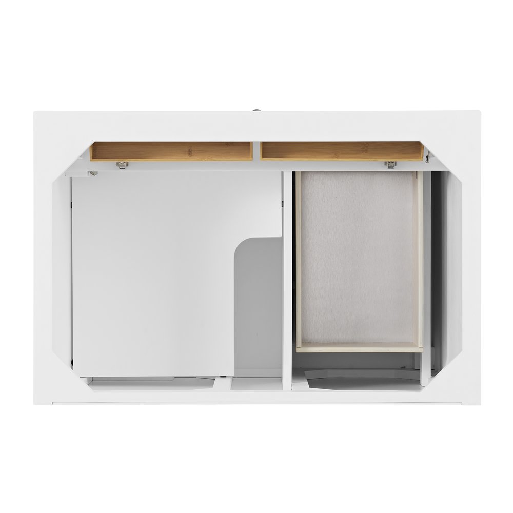 James Martin - Lorelai 36" Single Vanity, Bright White - 424-V36-BW view 2