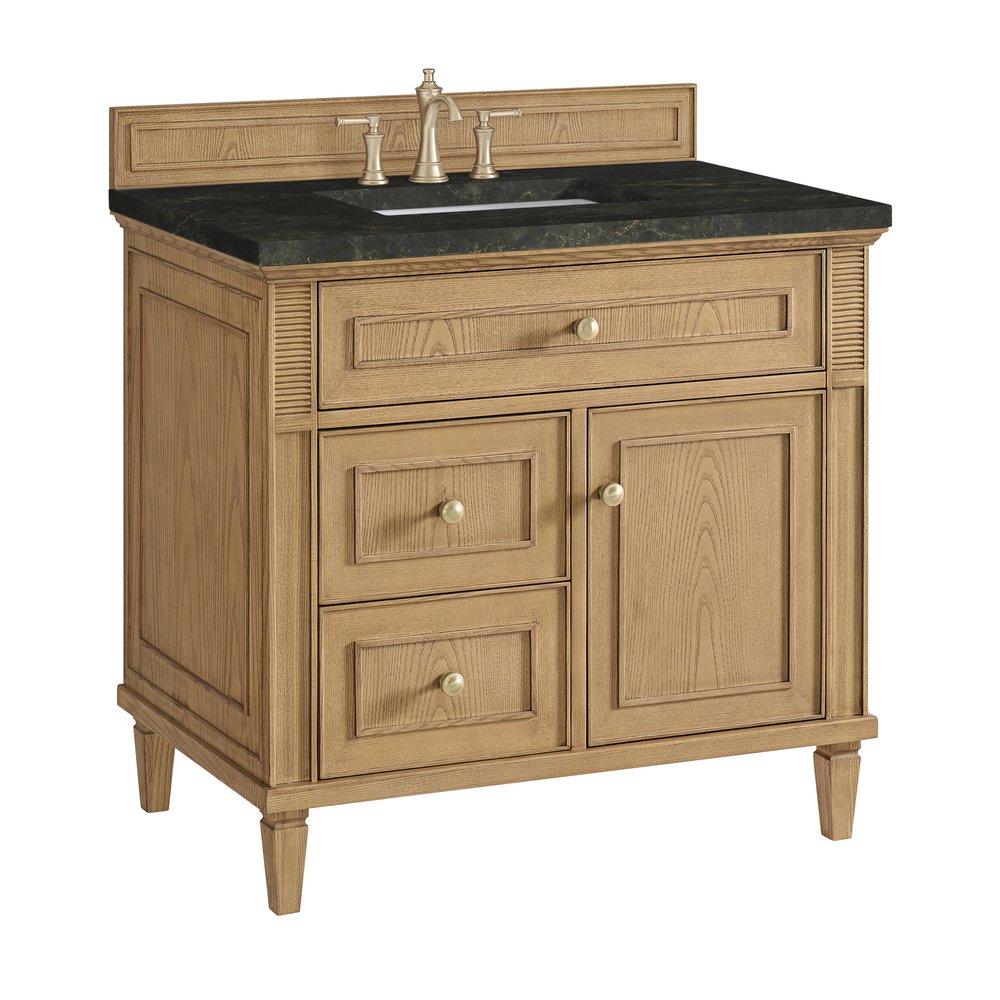 James Martin - Lorelai 36" Single Vanity, Light Natural Oak, w/ 3 CM Phantome Eclos Top - 424-V36-LNO-3PHT view 10