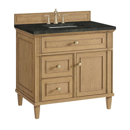 James Martin - Lorelai 36" Single Vanity, Light Natural Oak, w/ 3 CM Phantome Eclos Top - 424-V36-LNO-3PHT view 10