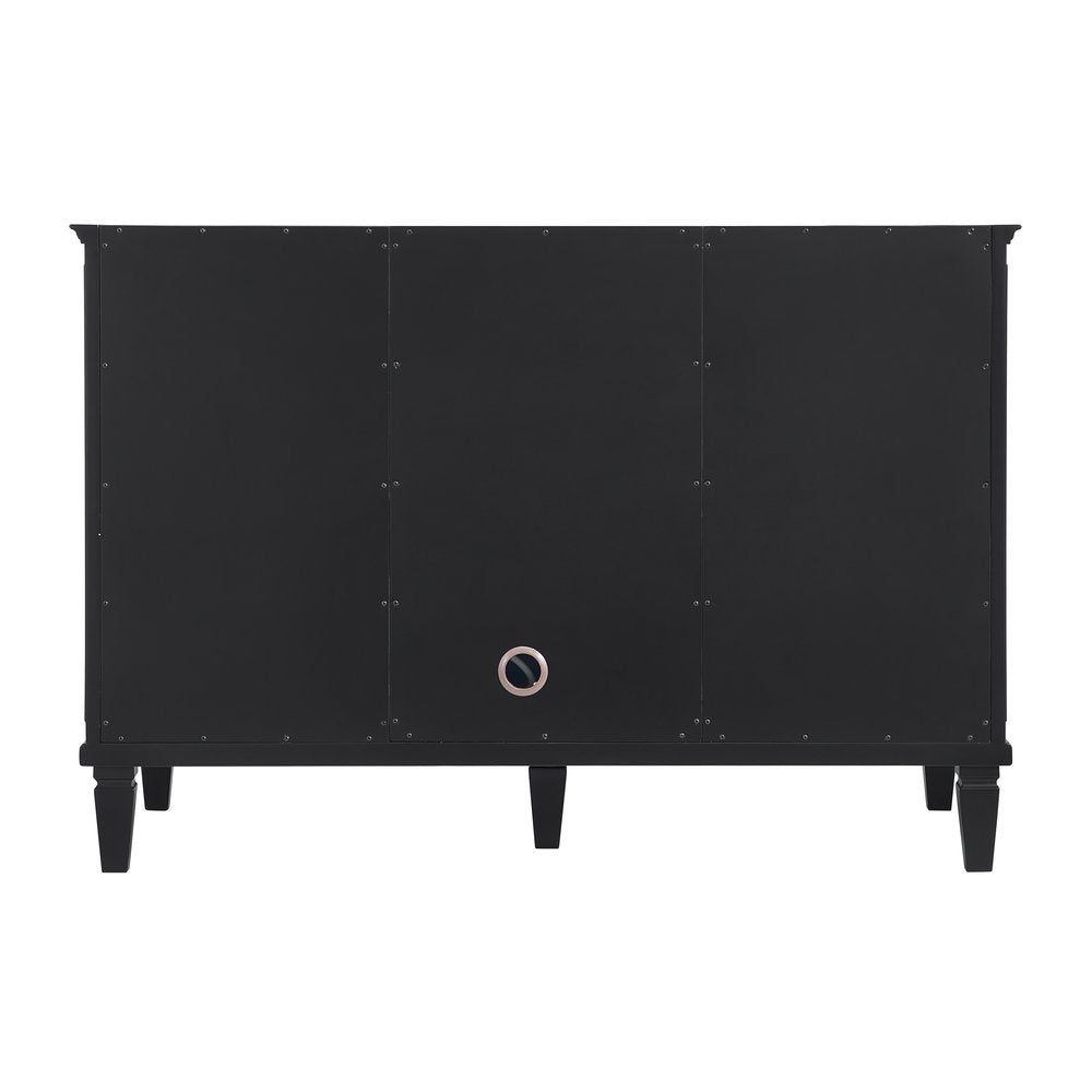 James Martin - Lorelai 48" Single Vanity, Black Onyx w/ 3 CM Parisien Bleu Silestone Top w/FreePower Wireless Charger - 424-V48-BKO-FPBL view 10