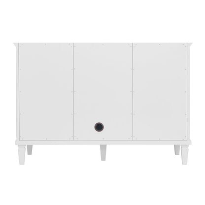 James Martin - Lorelai 48" Single Vanity, Bright White, w/ 3 CM Phantome Eclos Top - 424-V48-BW-3PHT view 10