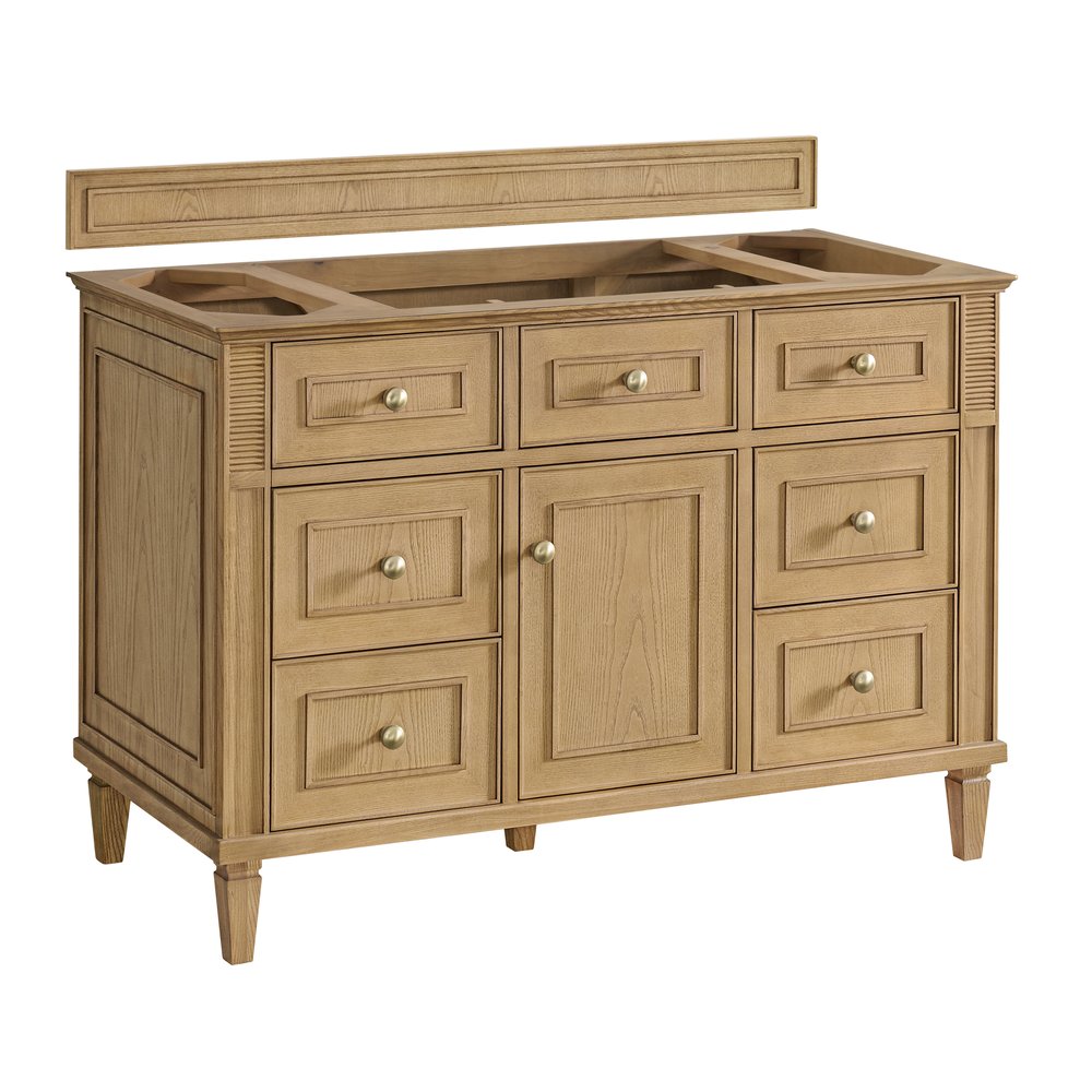 James Martin - Lorelai 48" Single Vanity, Light Natural Oak - 424-V48-M-LNO view 1
