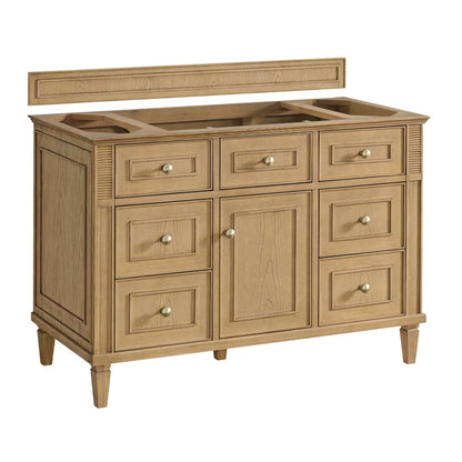 James Martin - Lorelai 48" Single Vanity, Light Natural Oak - 424-V48-M-LNO view 1