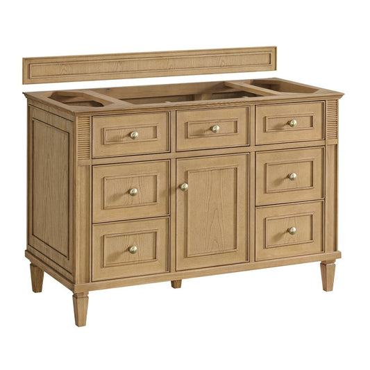 James Martin - Lorelai 48" Single Vanity, Light Natural Oak - 424-V48-M-LNO view 1