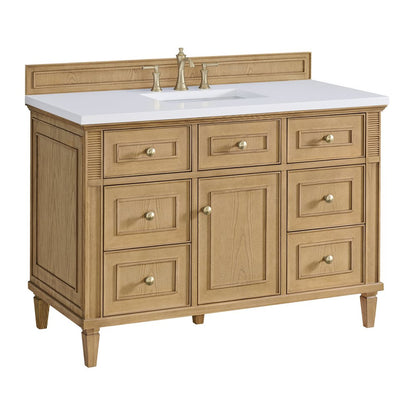James Martin - Lorelai 48" Single Vanity, Light Natural Oak - 424-V48-M-LNO view 5
