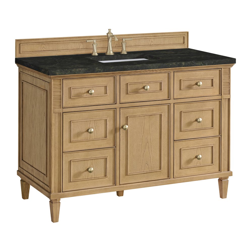 James Martin - Lorelai 48" Single Vanity, Light Natural Oak, w/ 3 CM Phantome Eclos Top - 424-V48-LNO-3PHT view 10