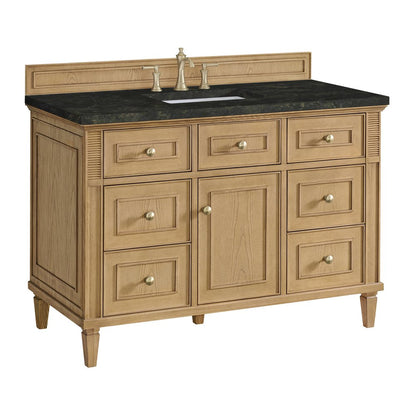 James Martin - Lorelai 48" Single Vanity, Light Natural Oak, w/ 3 CM Phantome Eclos Top - 424-V48-LNO-3PHT view 10
