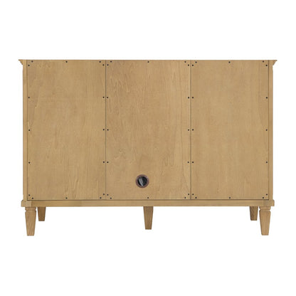 James Martin - Lorelai 48" Single Vanity, Light Natural Oak, w/ 3 CM Siberian Silestone Top - 424-V48-LNO-3SFR view 9