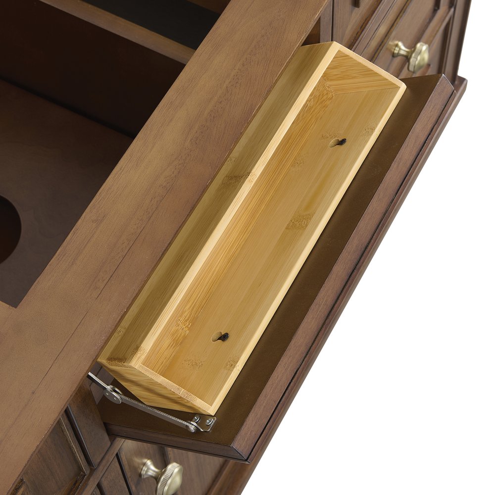 James Martin - Lorelai 48" Single Vanity, Mid-Century Walnut - 424-V48-M-WLT view 8