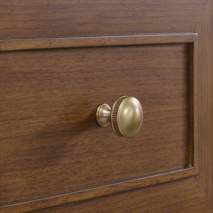 James Martin - Lorelai 48" Single Vanity, Mid-Century Walnut w/ 3 CM White Zeus Silestone Top - 424-V48-WLT-3WZ view 17