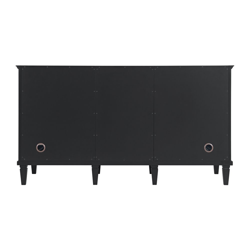 James Martin - Lorelai 60" Double Vanity, Black Onyx - 424-V60D-M-BKO view 4