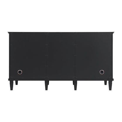 James Martin - Lorelai 60" Double Vanity, Black Onyx w/ 3 CM Charcoal Soapstone Silestone Top - 424-V60D-BKO-3CSP view 9