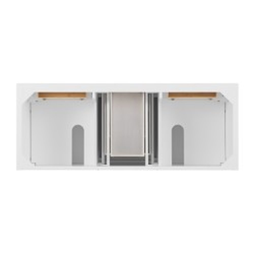 James Martin - Lorelai 60" Double Vanity, Bright White - 424-V60D-M-BW view 2