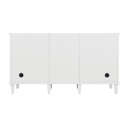 James Martin - Lorelai 60" Double Vanity, Bright White - 424-V60D-M-BW view 3