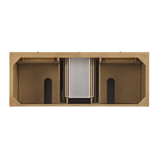 James Martin - Lorelai 60" Double Vanity, Light Natural Oak - 424-V60D-M-LNO view 2