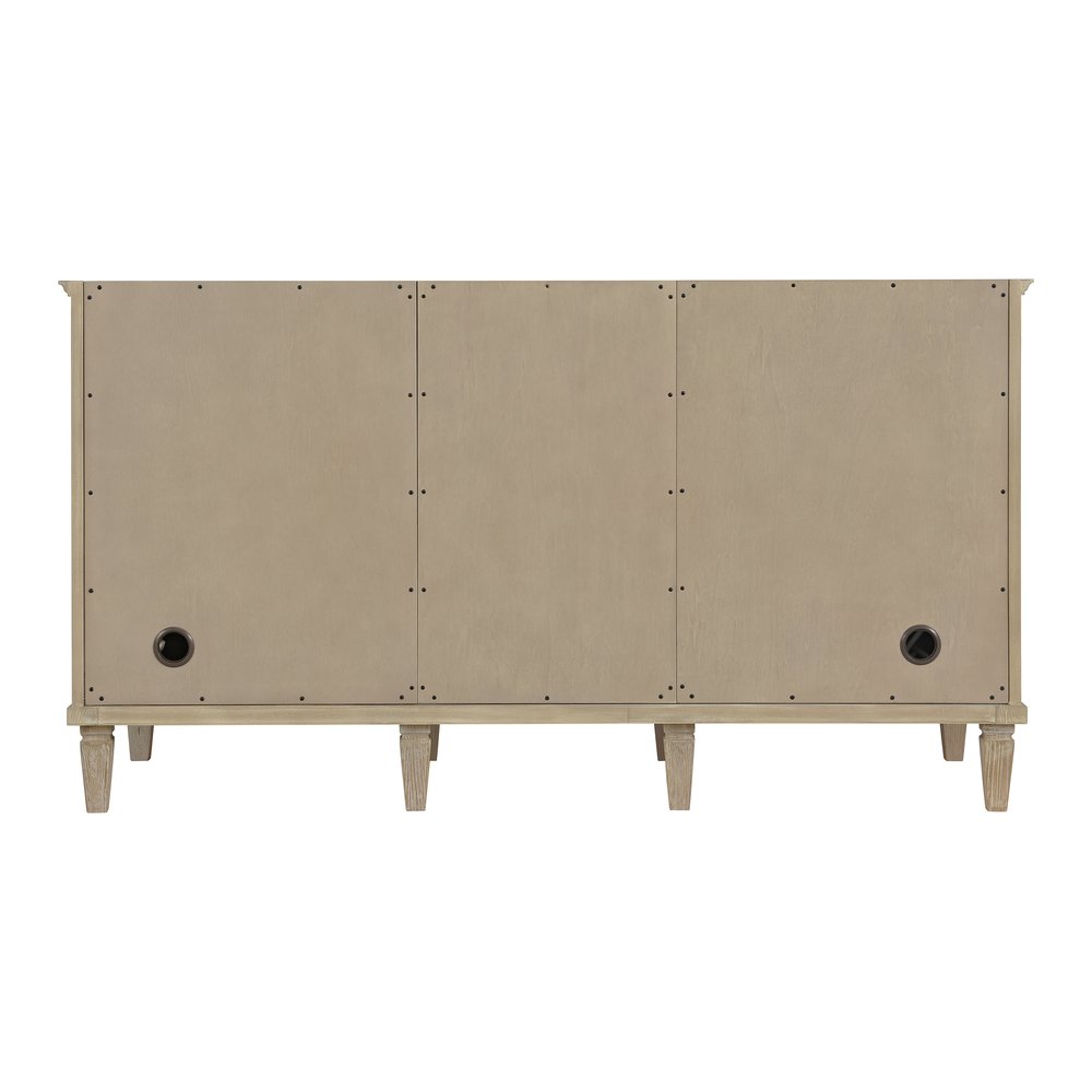 James Martin - Lorelai 60" Double Vanity, Whitewashed Oak - 424-V60D-WWO view 3