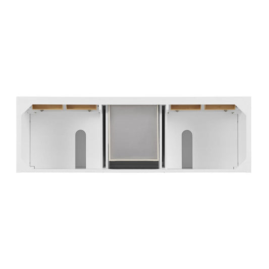 James Martin - Lorelai 72" Double Vanity, Bright White - 424-V72-M-BW view 2