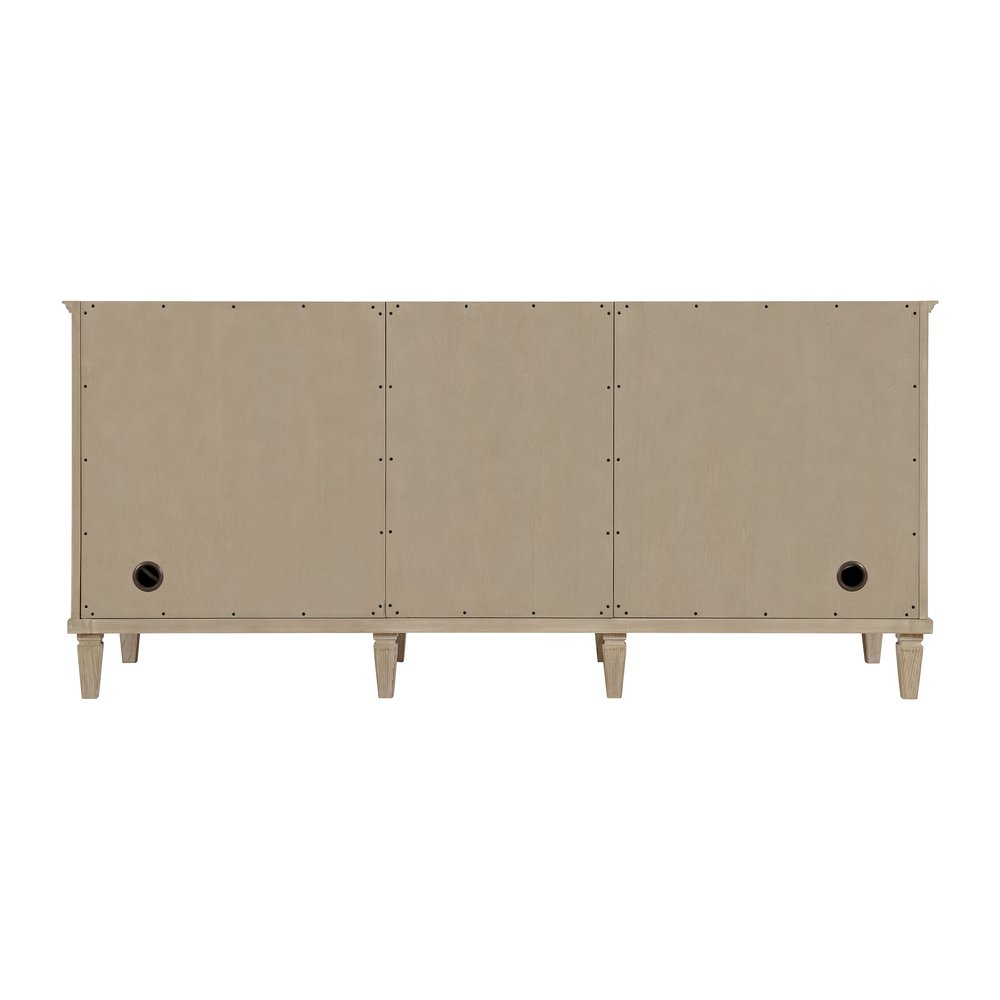 James Martin - Lorelai 72" Double Vanity, Whitewashed Oak - 424-V72-M-WWO view 4