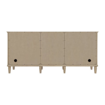 James Martin - Lorelai 72" Double Vanity, Whitewashed Oak - 424-V72-M-WWO view 4
