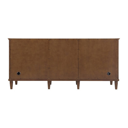James Martin - Lorelai 72"Double Vanity, Mid-Century Walnut - 424-V72-M-WLT view 4