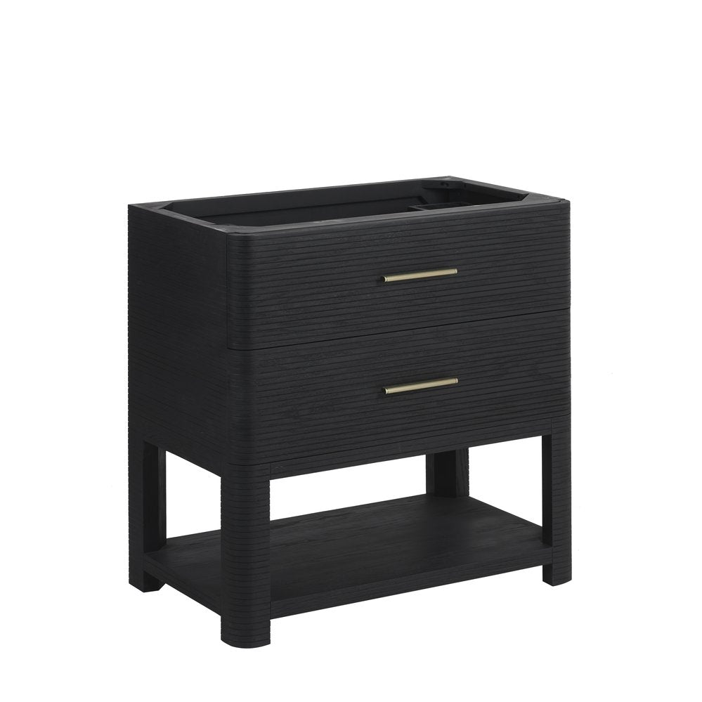 James Martin - Lucian 36" Single Vanity, Carbon Oak - D704-V36-CBO view 1