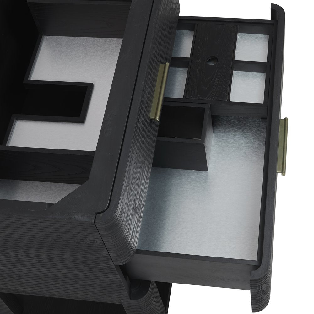 James Martin - Lucian 36" Single Vanity, Carbon Oak - D704-V36-CBO view 6