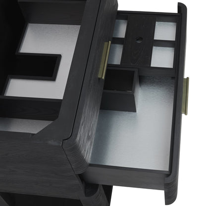 James Martin - Lucian 36" Single Vanity, Carbon Oak - D704-V36-CBO view 6