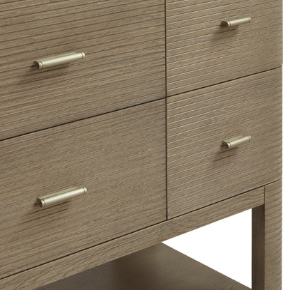 James Martin - Lucian 48" Single Vanity, Pebble Oak - D704-V48-PBO view 5