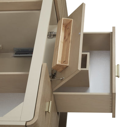James Martin - Lucian 48" Single Vanity, Pebble Oak - D704-V48-PBO view 7
